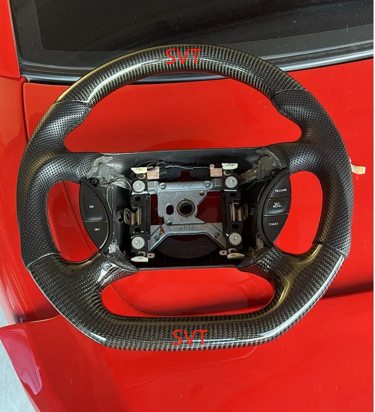 2008 Ford Mustang carbon fiber steering wheel