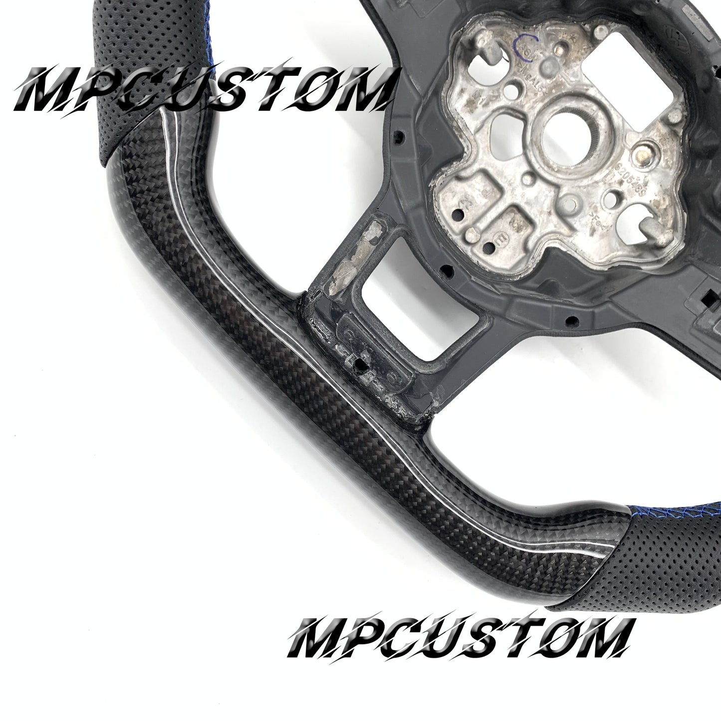 Mpcustom for Volkswagen MK7 2015-2019 carbon fiber steering wheel gloss