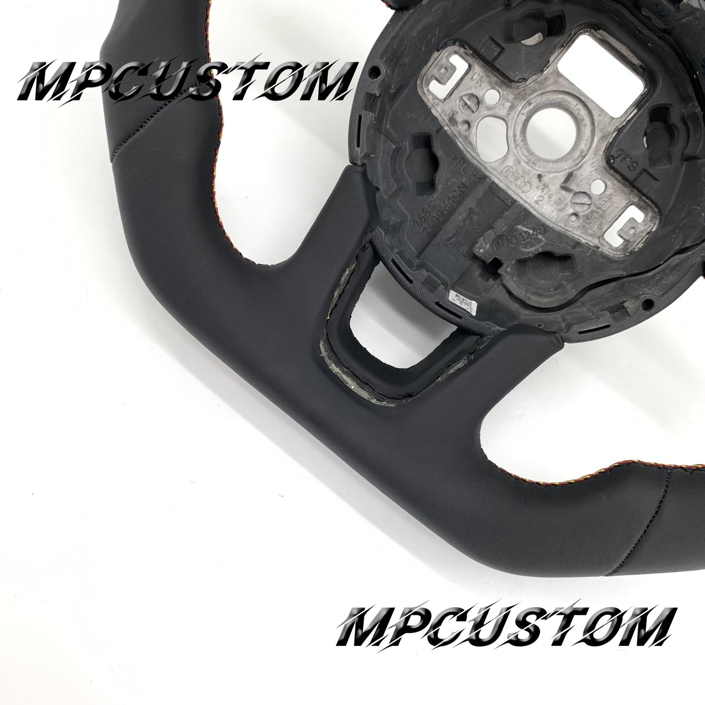 Mpcustom for Audi Q3 2011-2018 carbon fiber steering wheel smooth leather