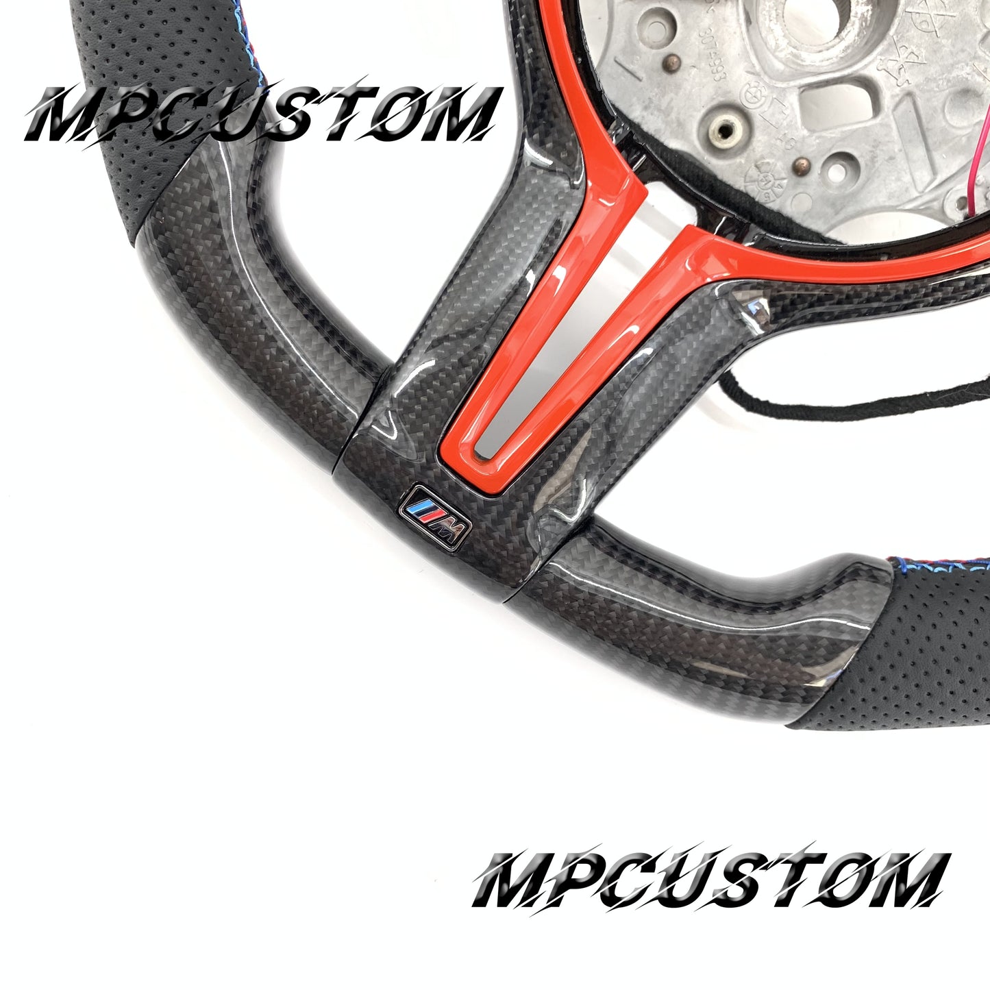 Mpcustom for BMW 6 series F06/F13/F12 carbon fiber steering wheel round top