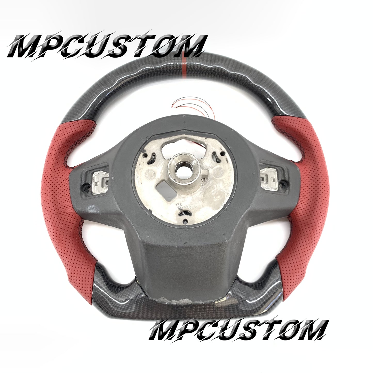 Mpcustom for Toyota Supra 2020 carbon fiber steering wheel led