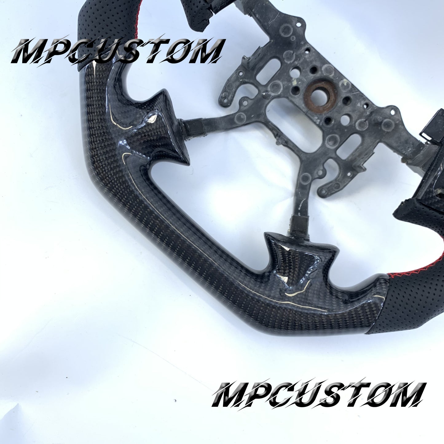 Mpcustom Acura TL 2004-2006 carbon fiber steering wheel round top