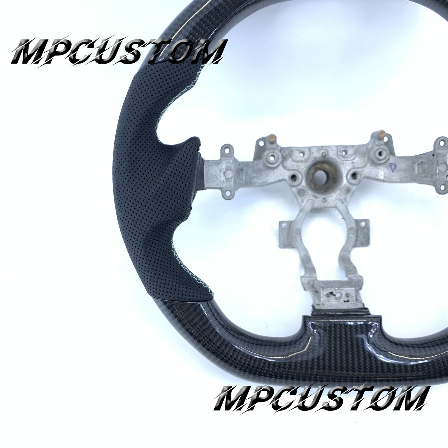 Mpcustom Nissan GTR R35 2009-2016 carbon fiber steering wheel round top