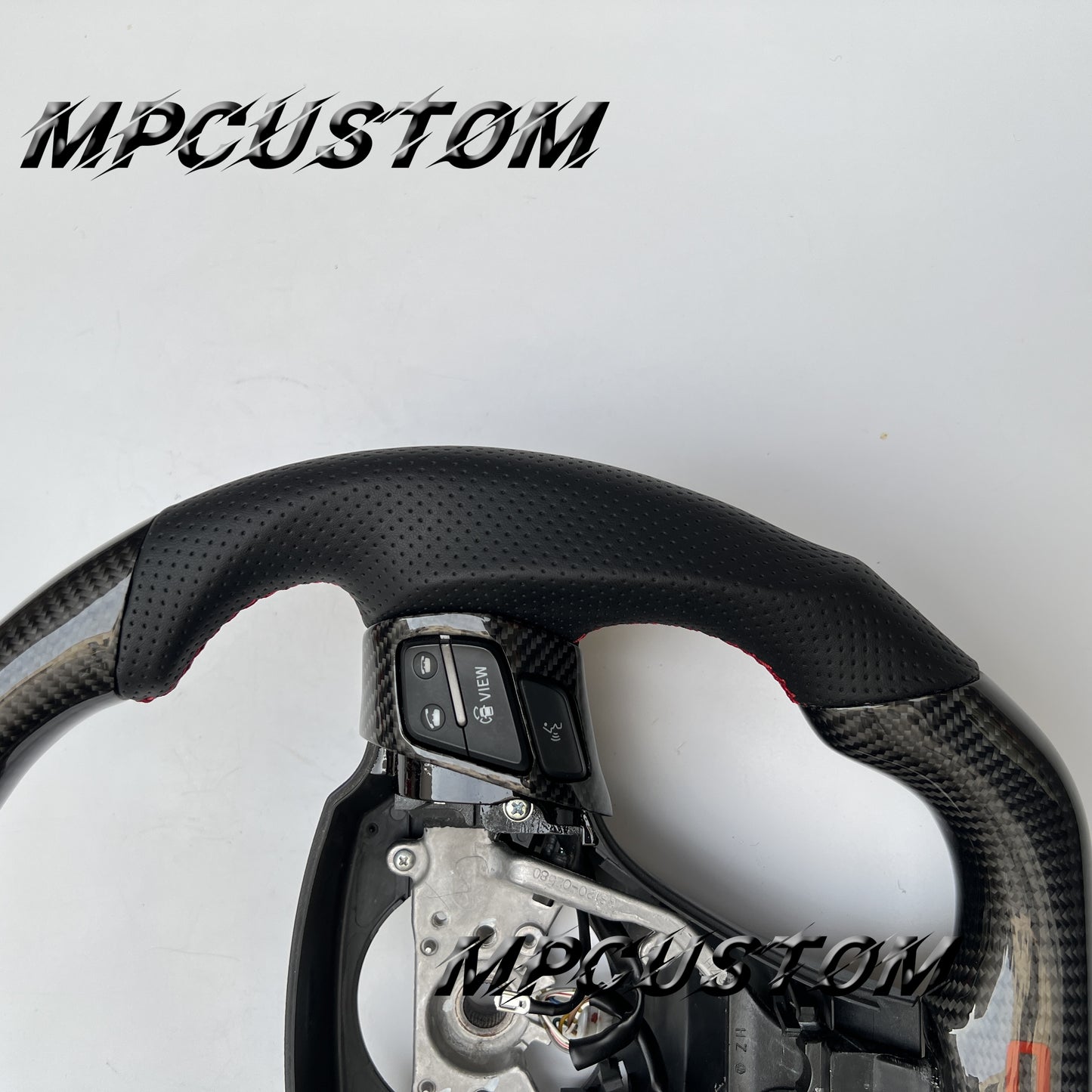 Mpcustom for Toyota Camry Solara Venza 2007-2008 carbon fiber steering wheel gloss