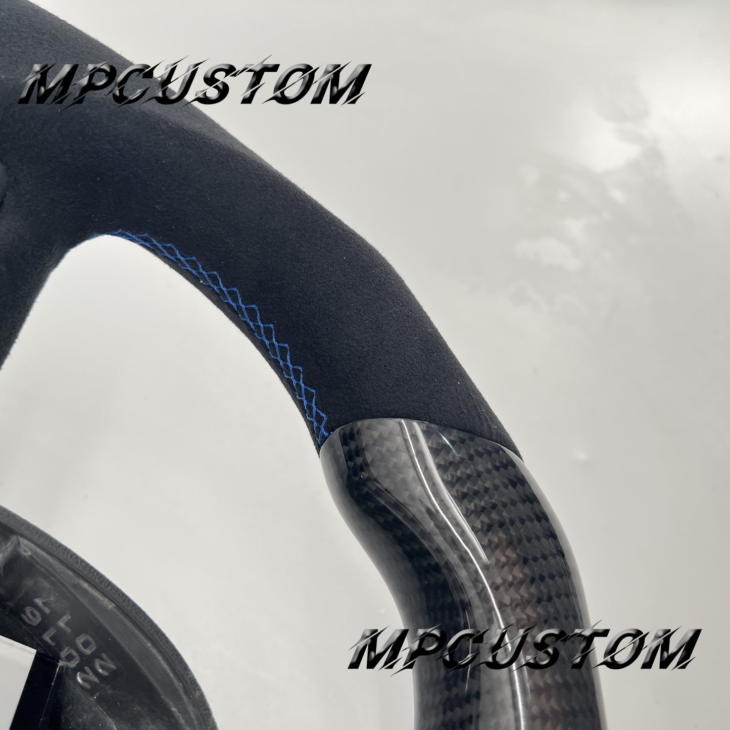 Mpcustom for Audi B7 A3 carbon fiber steering wheel led