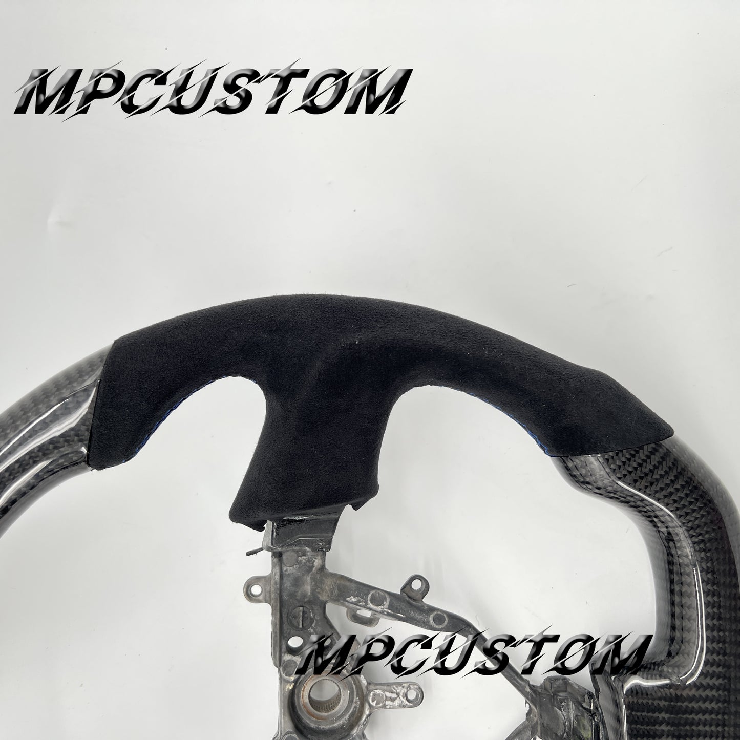 Mpcustom for Subaru wrx sti 2003-2007 carbon fiber steering wheel round top