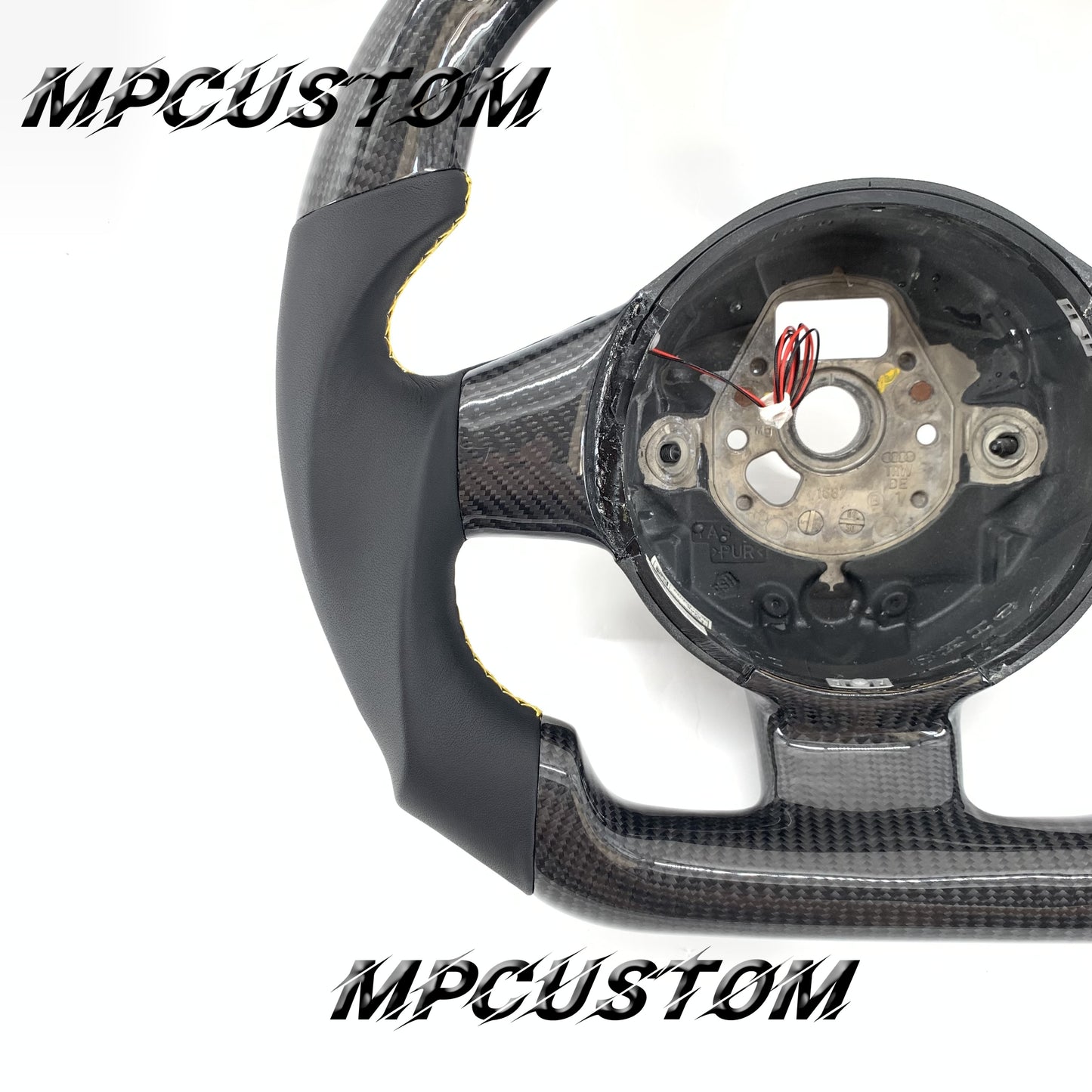 Mpcustom for Lamborghini Gallardo /LP-550 / LP-560 / LP-570 2004-2014 carbon fiber steering wheel flat bottom