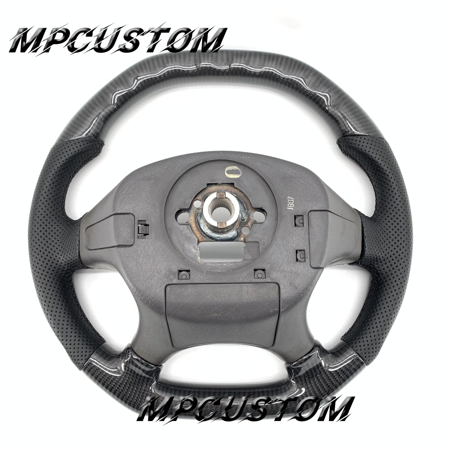 Mpcustom for Honda CR-V CRV 2002-2006 carbon fiber steering wheel flat bottom