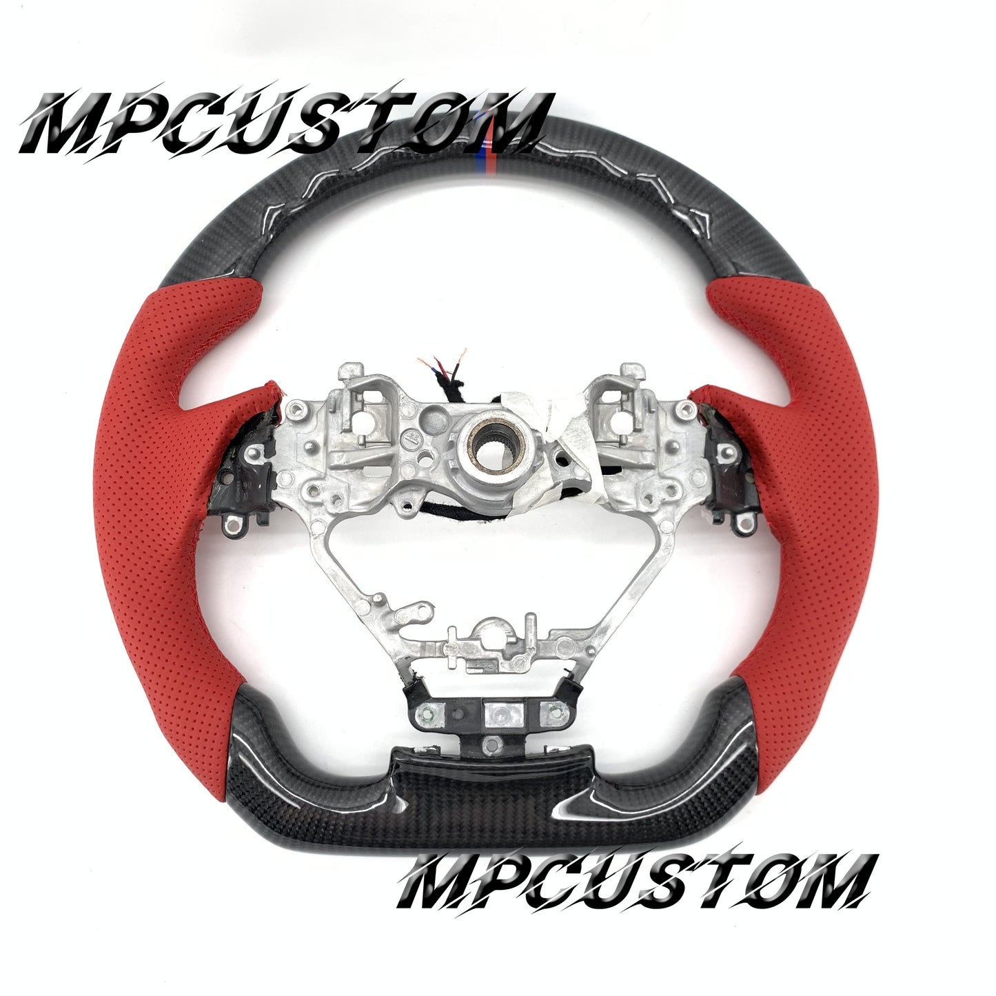 Mpcustom for Lexus GS350 2016-2018 carbon fiber steering wheel round top