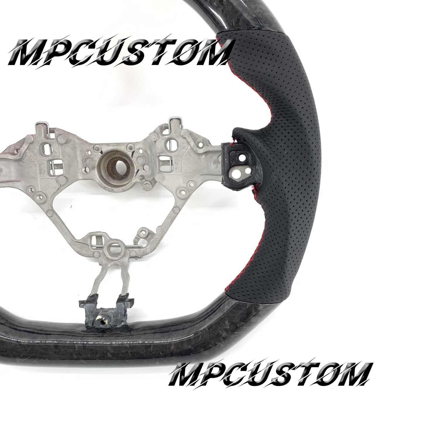 Mpcustom for Toyota 86 BRZ FRS 2017-2019 carbon fiber steering wheel round top