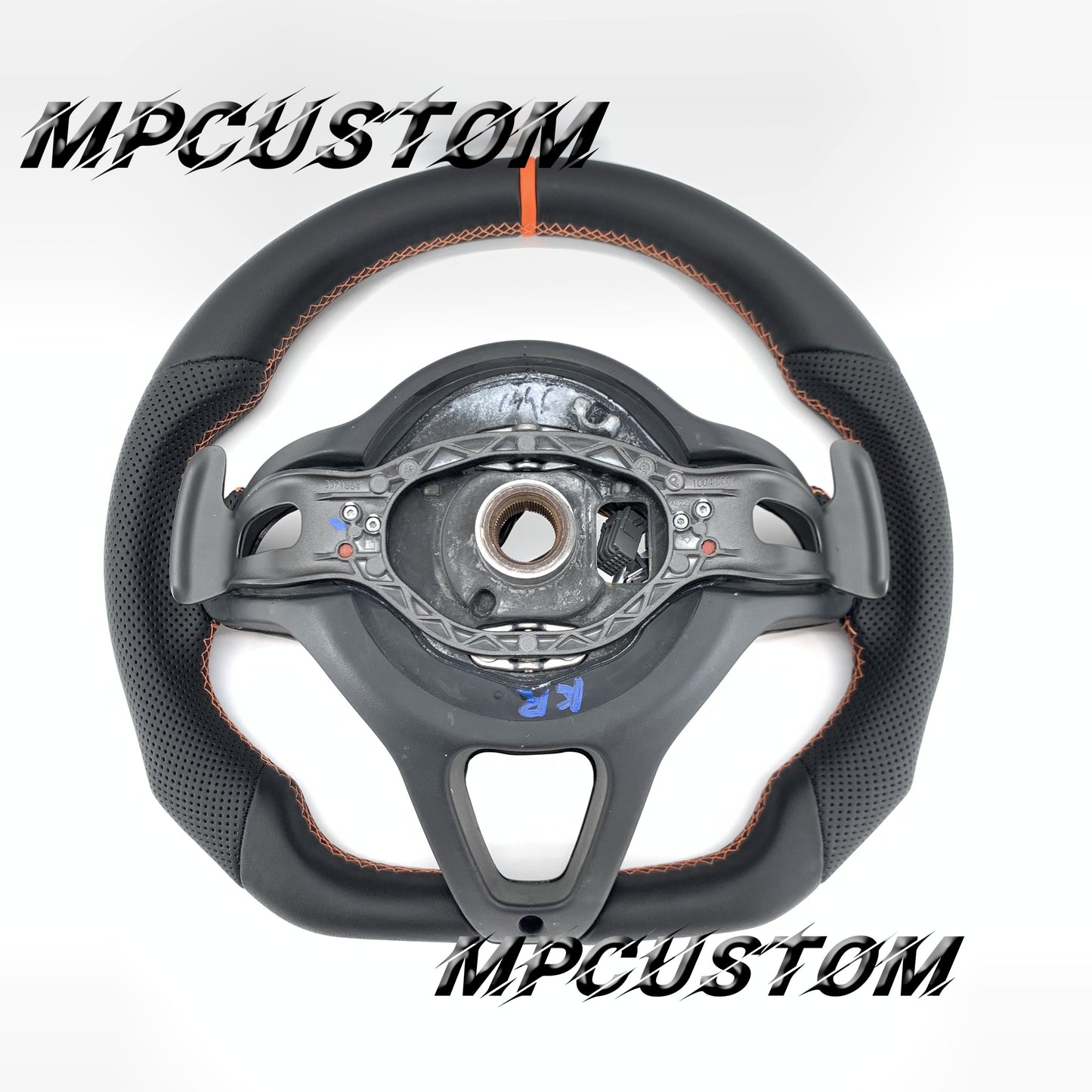 Mpcustom for McLaren 650S 2015-2017 carbon fiber steering wheel round top