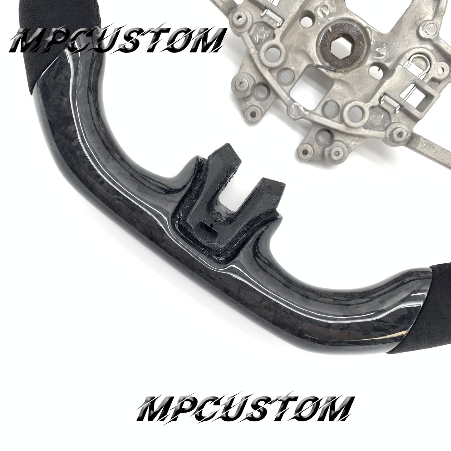 Mpcustom for Ford Mustang 2015-2017 carbon fiber steering wheel flat bottom