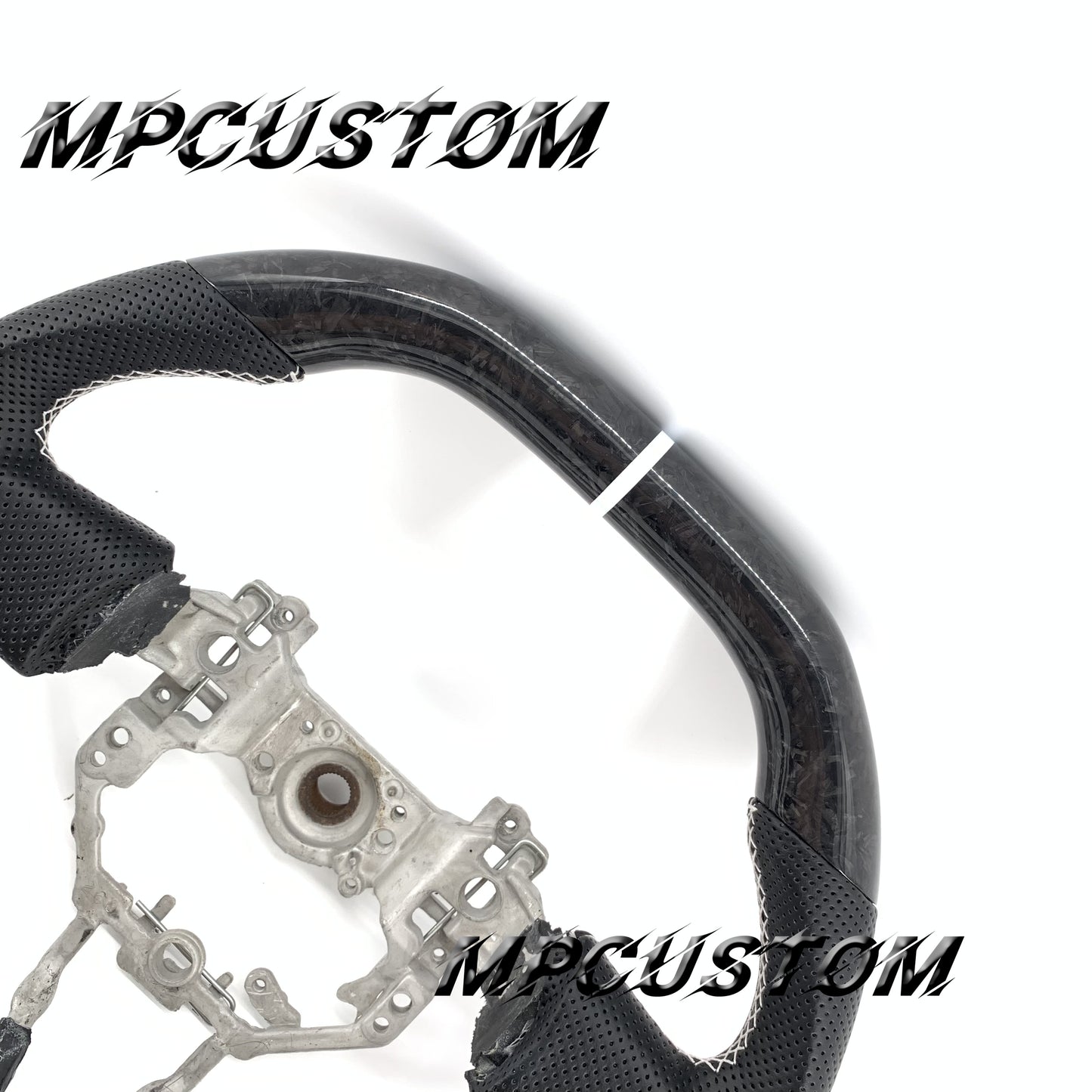 Mpcustom for Toyota 86 BRZ FRS 2013-2016 carbon fiber steering wheel gloss and flat top