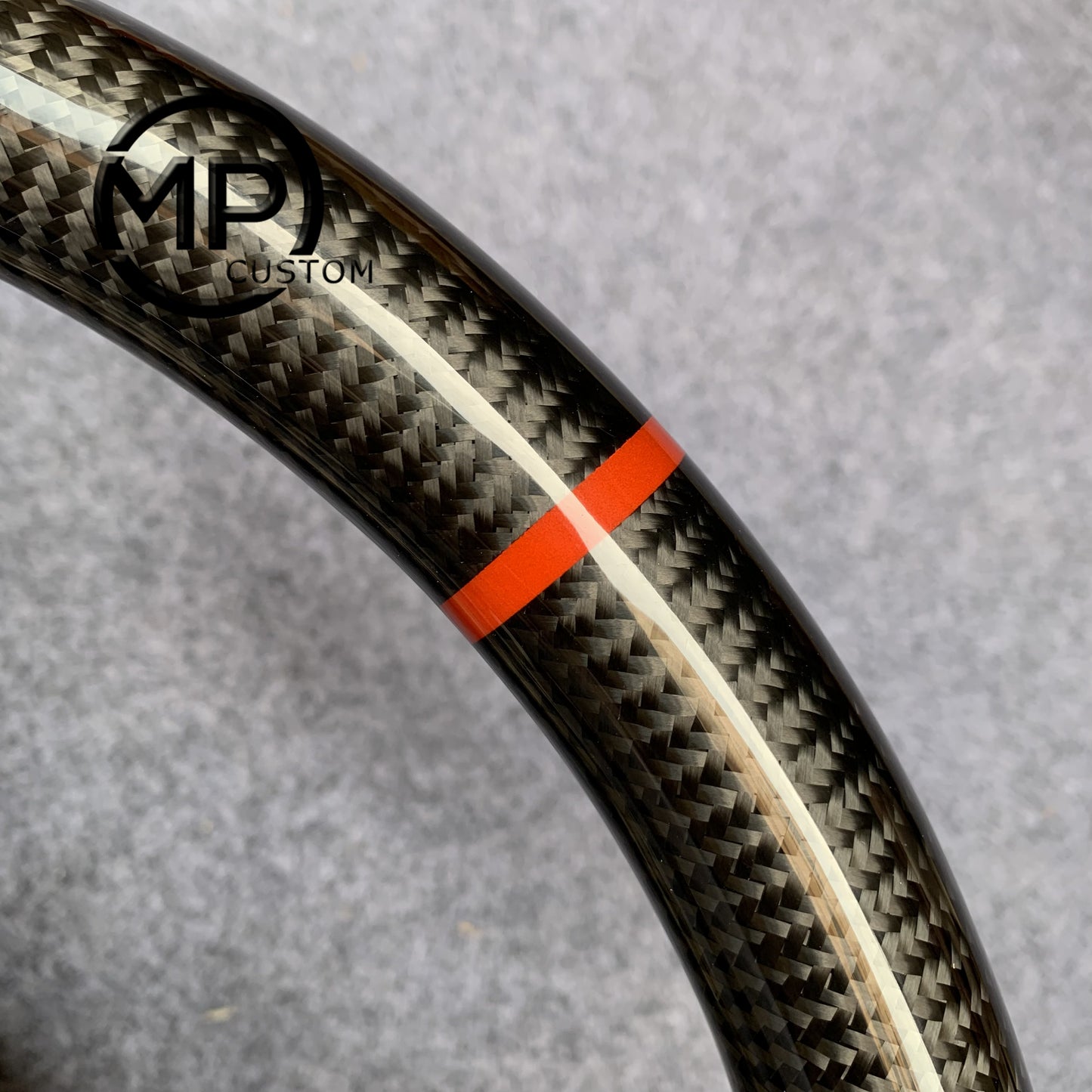 MPCUSTOM Fit For Toyota 86 (GT86) 2016-2020/Scion FRS Release Series 2.0 &nbsp;2016+/Subaru BRZ 2016-2020 carbon fiber steering wheel black perforated leather red center line