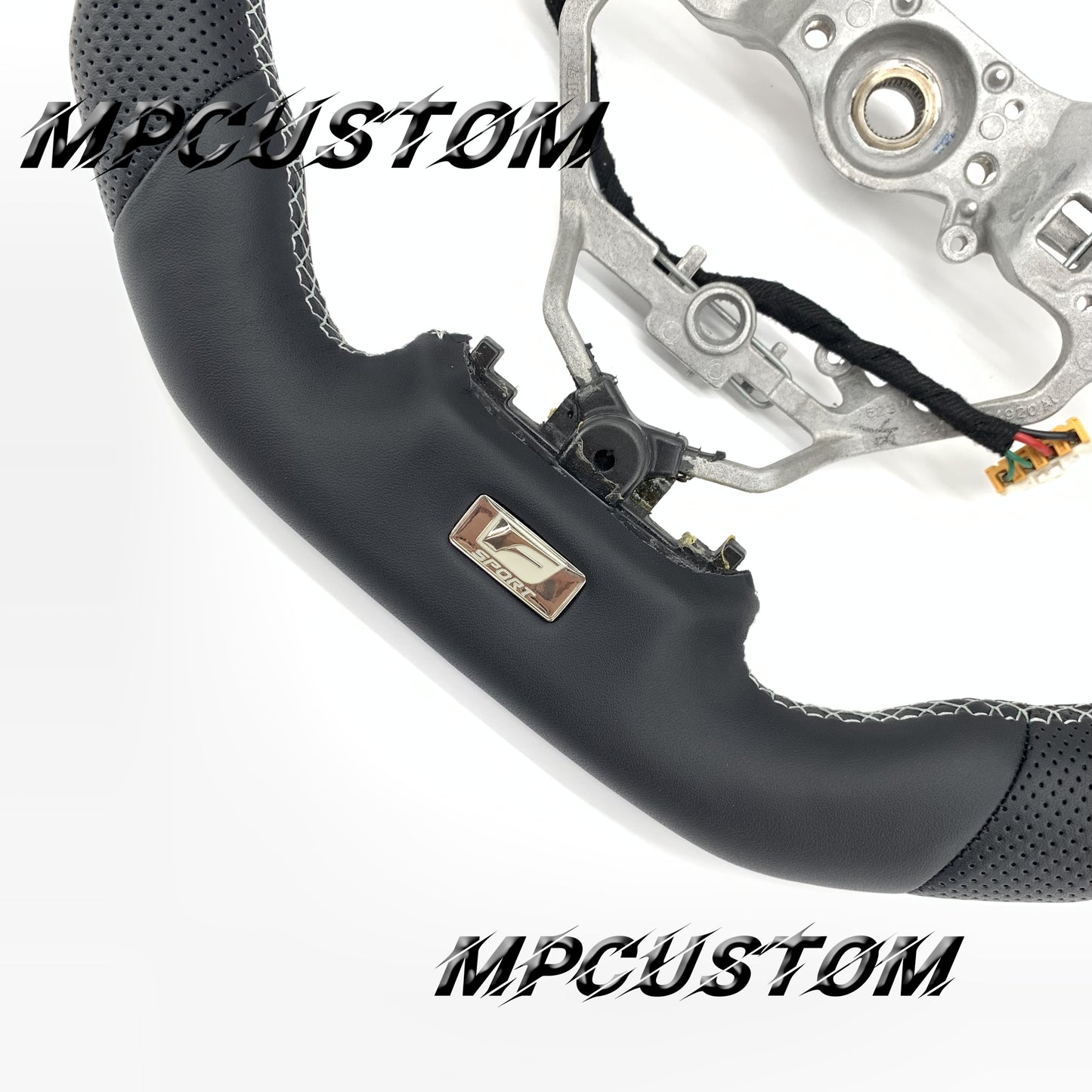 Mpcustom for Lexus GS350 2013-2015 carbon fiber steering wheel round top