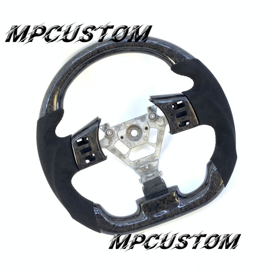 Mpcustom for Nissan 350z 2002-2009 carbon fiber steering wheel gloss
