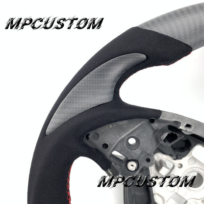 Mpcustom for Chevrolet Corvette C7 2014-2019 carbon fiber steering wheel Alcantara