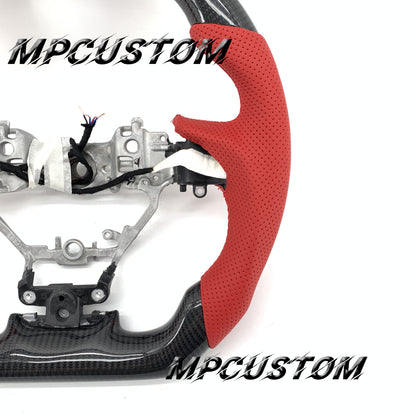 Mpcustom for Lexus GS350 2016-2018 carbon fiber steering wheel round top