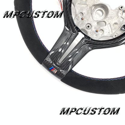 Mpcustom for BMW 7 series F01/F02/F03 carbon fiber steering wheel gloss