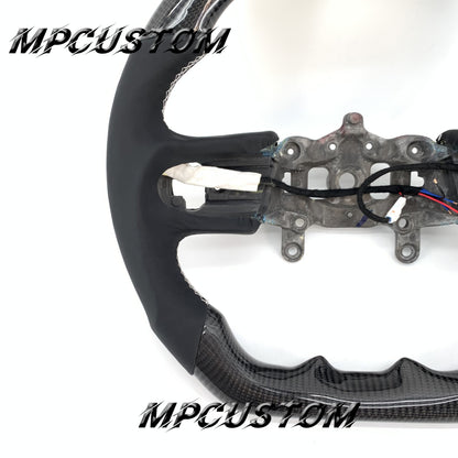 Mpcustom for Jeep Wrangler JL 2018+ carbon fiber steering wheel gloss