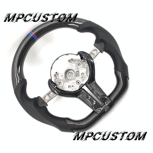 Mpcustom for BMW 4 series F32/F33/F36 carbon fiber steering wheel perforated leather