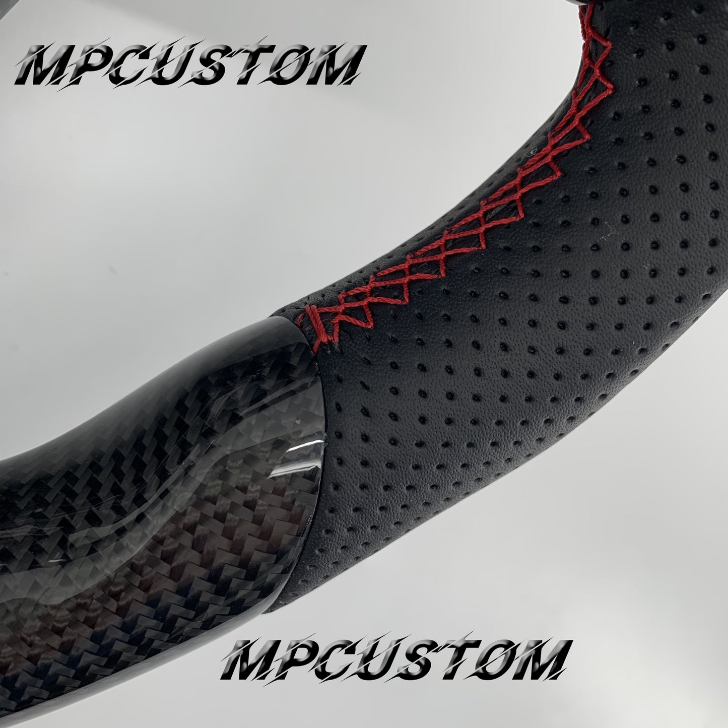 Mpcustom for KIA K5 2021+ carbon fiber steering wheel round top