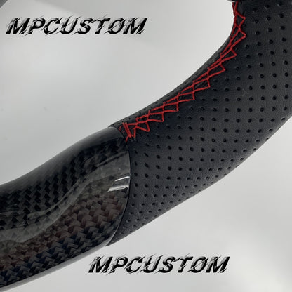 Mpcustom for KIA K5 2021+ carbon fiber steering wheel round top