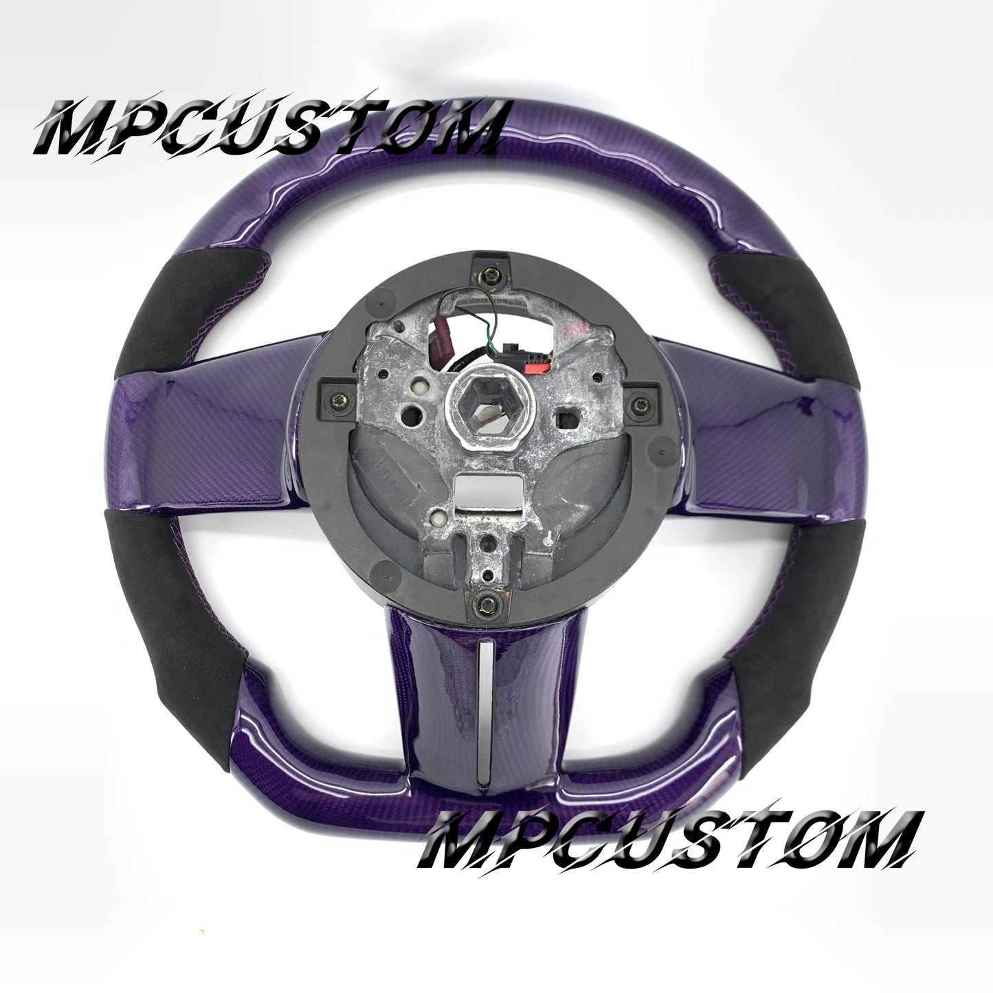 Mpcustom for Ford Mustang 2005-2008 carbon fiber steering wheel gloss