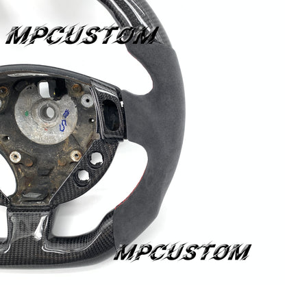 Mpcustom for Maserati GT carbon fiber steering wheel flat top