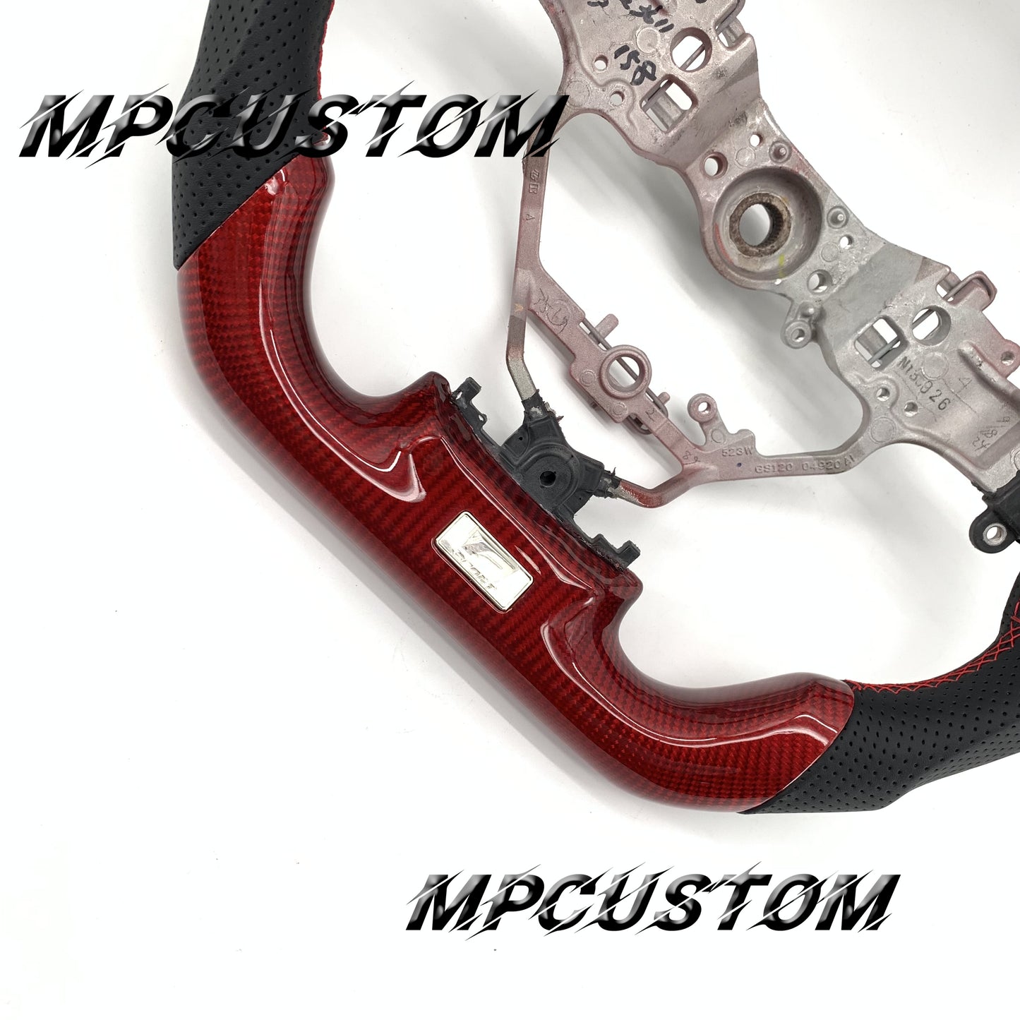Mpcustom for Lexus GS350 2016-2018 carbon fiber steering wheel flat bottom