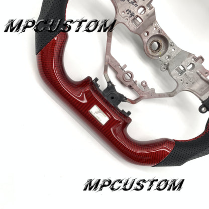 Mpcustom for Lexus GS350 2016-2018 carbon fiber steering wheel flat bottom