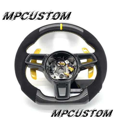 Mpcustom for Porsche Cayenne 911 carbon fiber steering wheel