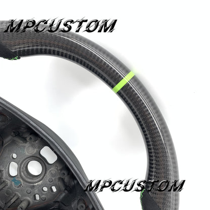 Mpcustom for Porsche 911 2006 carbon fiber steering wheel round top