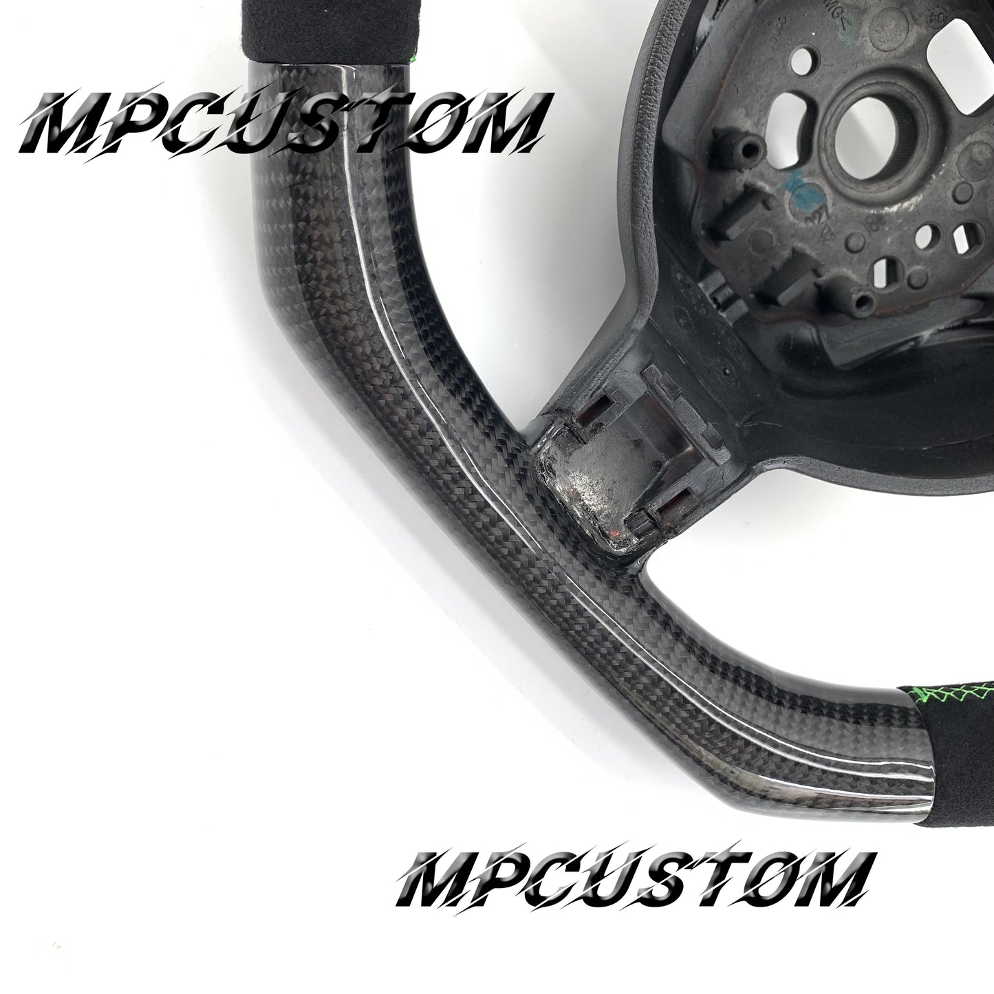 Mpcustom for Porsche 911 2006 carbon fiber steering wheel round top