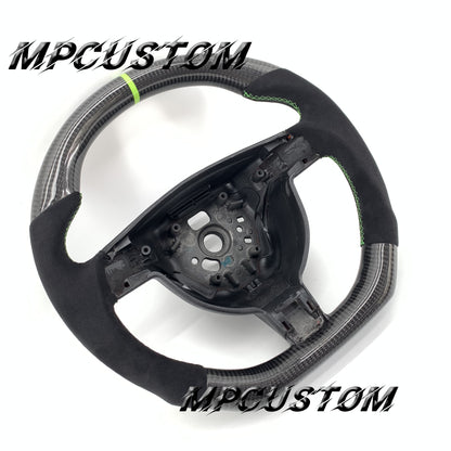 Mpcustom for Porsche 911 2006 carbon fiber steering wheel round top