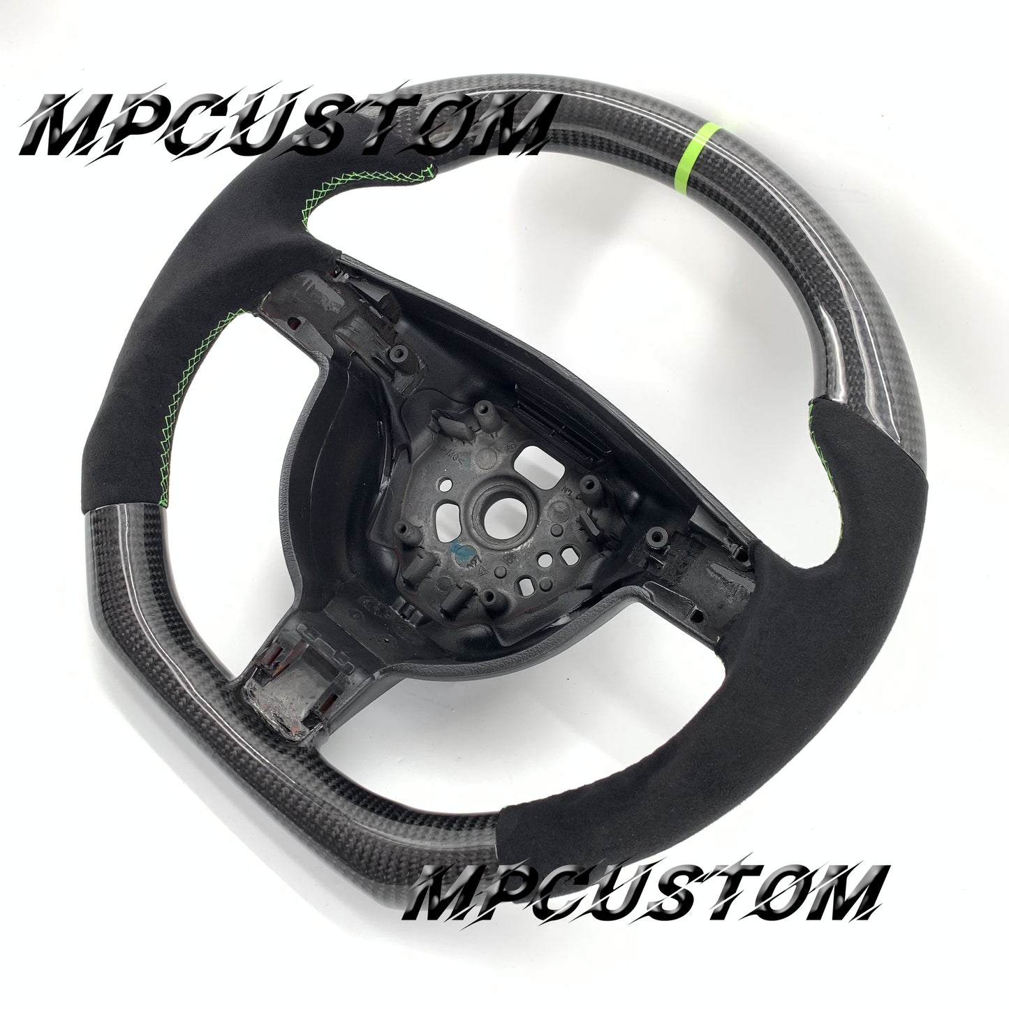 Mpcustom for Porsche 911 2006 carbon fiber steering wheel round top