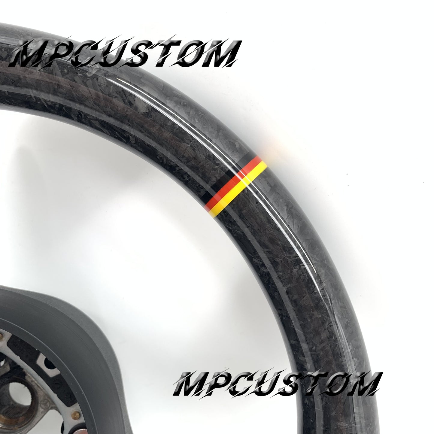 Mpcustom for Mercedes Benz 809AMG carbon fiber steering wheel round top