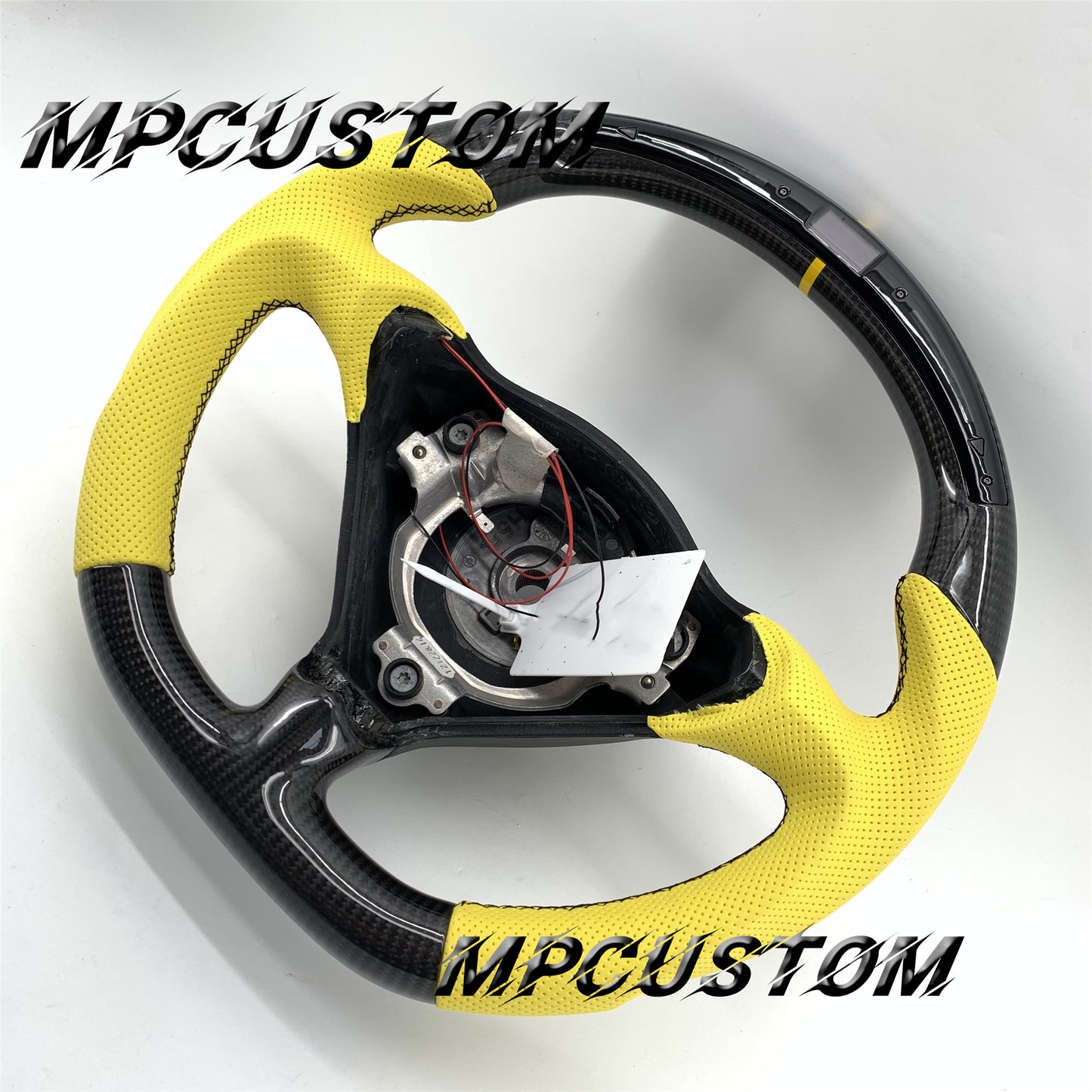 Mpcustom for Porsche 996 carbon fiber steering wheel gloss