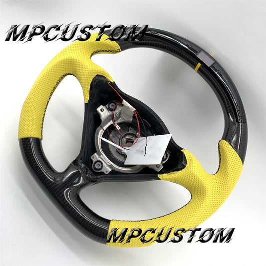 Mpcustom for Porsche 996 carbon fiber steering wheel gloss