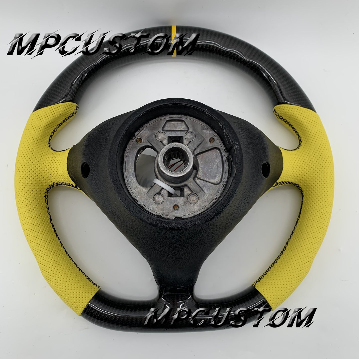 Mpcustom for Porsche 996 carbon fiber steering wheel gloss