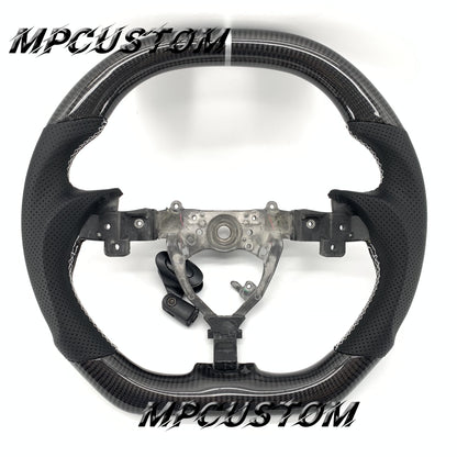 Mpcustom for Lexus es 350 2007 carbon fiber steering wheel flat bottom