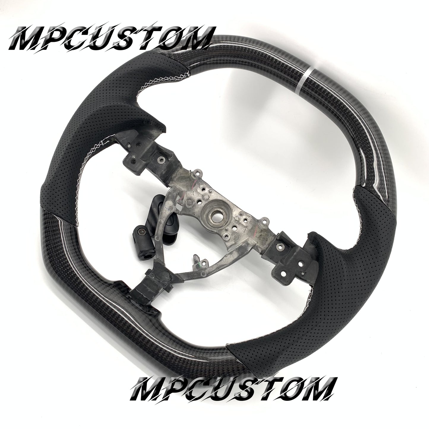 Mpcustom for Lexus es 350 2007 carbon fiber steering wheel gloss