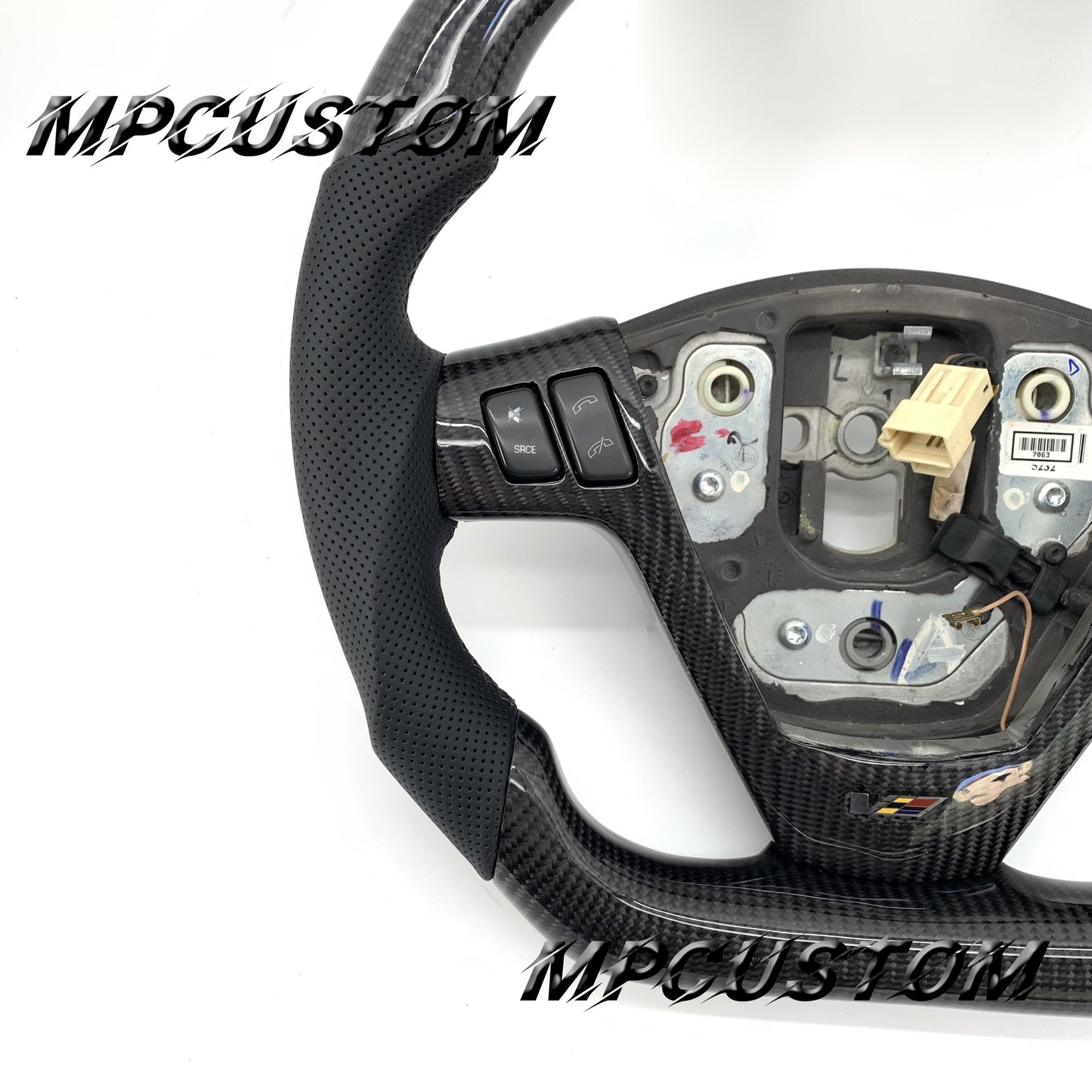 Mpcustom for Cadillac Cts V 2004 carbon fiber steering wheel