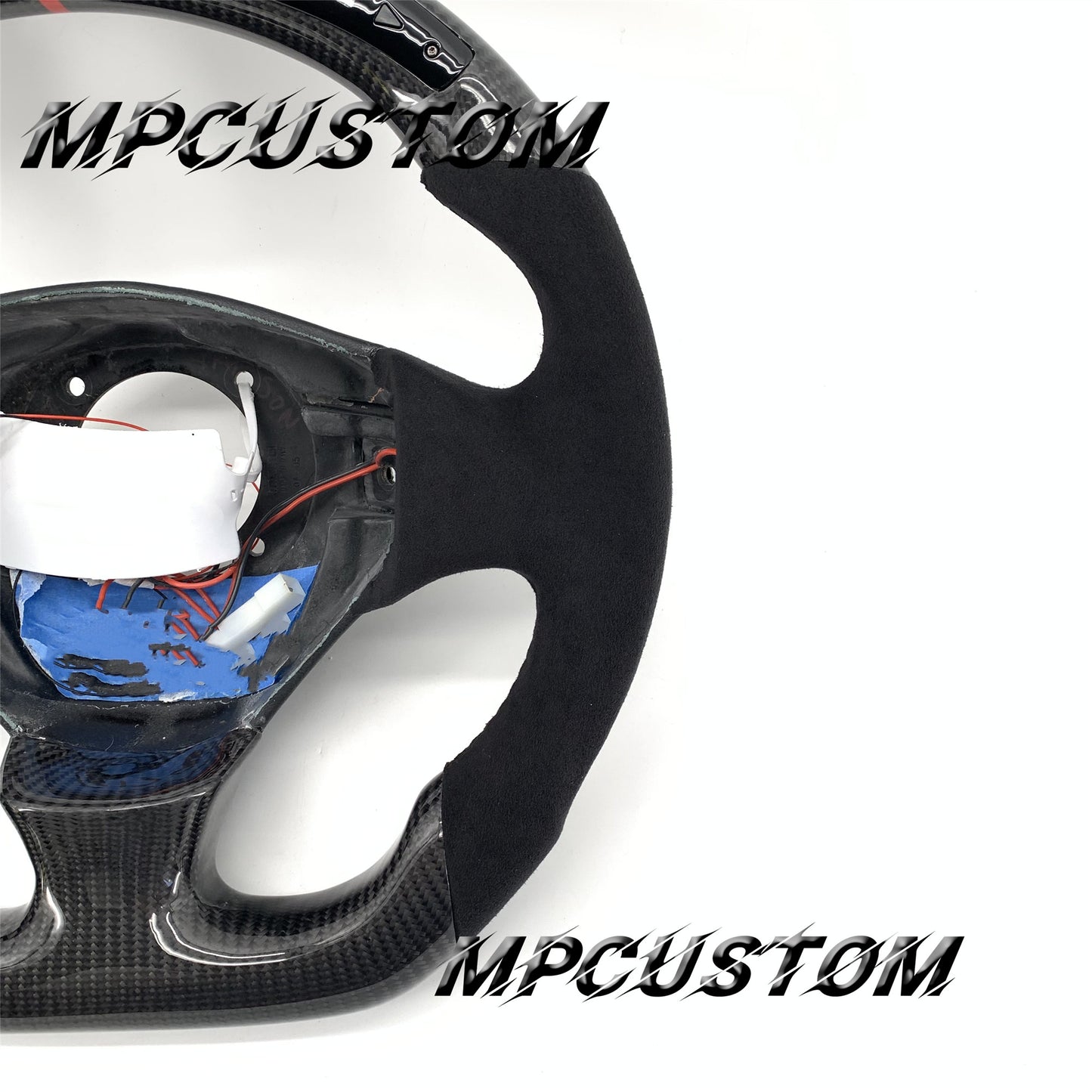 Mpcustom for Maserati Gran Sport 2002-2007 carbon fiber steering wheel led