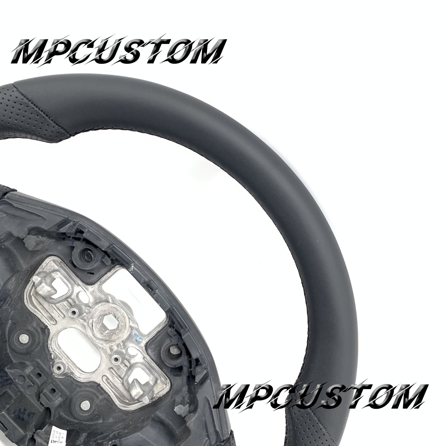 Mpcustom for Ford Bronco Sport 2021 carbon fiber steering wheel flat bottom