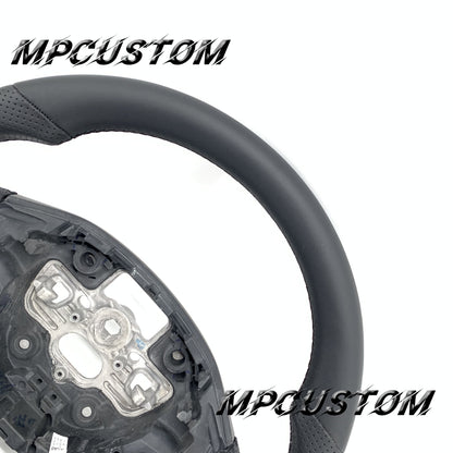 Mpcustom for Ford Bronco Sport 2021 carbon fiber steering wheel round top