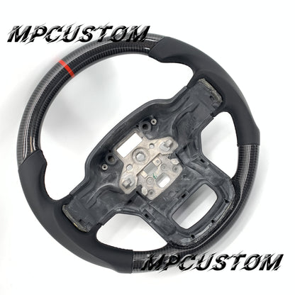 Mpcustom for Ford F150 carbon fiber steering wheel smooth