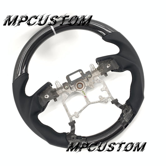 Mpcustom for Toyota Tundra 2014-2020 carbon fiber steering wheel white stripe line