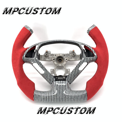 Mpcustom for Infiniti G37 2007-2015 carbon fiber steering wheel black stitching