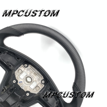 Mpcustom for Tesla model S carbon fiber steering wheel matte